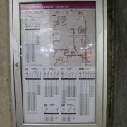 board of bus schedule